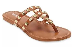 Mixit‎ Aman T-Strap Flat Sandals Women 7M GUC thumbnail 1