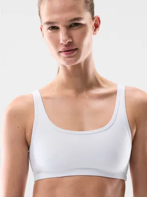 Aritzia Butter Mini Bra Top White thumbnail 6