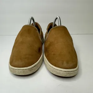 UGG Womens size 9 Cas Slip-On Chestnut Leather Suede 1019217 f27021C thumbnail 2
