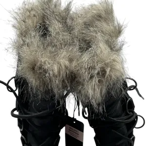 Sorel Womens Size 6.5 Tofino II Waterproof Faux Fur Trim‎ Boots Black Stone NWT thumbnail 3