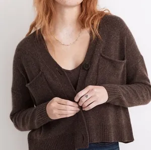 Upton Wool-Blend Cardigan Sweater in good condition. Size M thumbnail 1