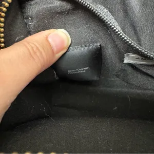 Amanda Uprichard Black Faux Leather Quilted Belt Bag Fanny Pack Purse Bag thumbnail 8