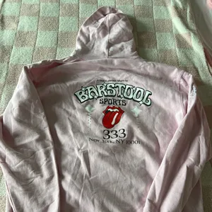 Barstool Sports Soft Pink Hoodie with Logo thumbnail 3