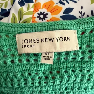 Jones New York XL Green Sweater thumbnail 4