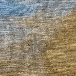 ALO Yoga Light Gray Shorts Knit Athletic Casual thumbnail 6