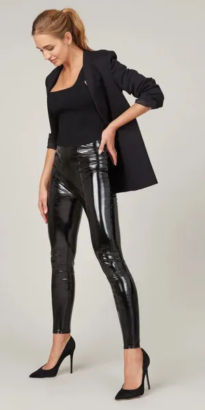 Spanx patent Leather Leggings thumbnail 4