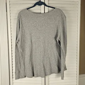 Disney Store Gray Mickey‎ & Minnie Long Sleeve Thermal Hugs & Kisses Top XXL thumbnail 2