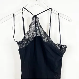 NWT Free People Black Lace Bodycon Dress‎ Women's Size M Going Out Party thumbnail 5