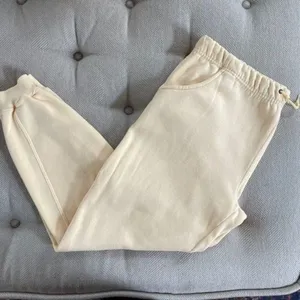Vintage 90s Mervyns Sweatshirt Sweatpants Yellow Stripe M L XL thumbnail 8