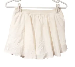 Lululemon Tennis Time Skirt White Skort Pleated Athletic Size 6 thumbnail 1