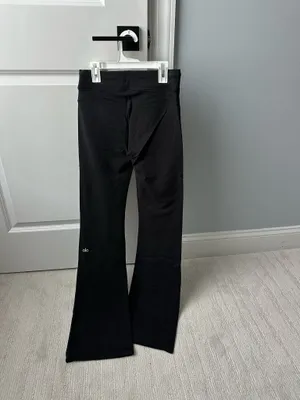Alo Yoga Sway Bootcut Leggings Black thumbnail 2