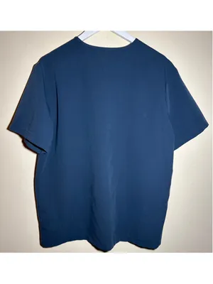 FIGS Technical Collection Scrub Top Blue Size L thumbnail 4
