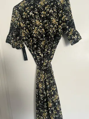 Lulus Floral Wrap Maxi Dress thumbnail 6