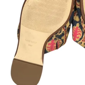Nine West Ollial Tassel Vibrant Boho Pointed Mules Slides Shoes 8.5 thumbnail 9