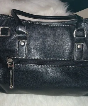 Black Shopping Work Bag Sz L thumbnail 1