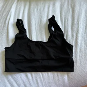 Year Of Ours Black Sports Bra thumbnail 1