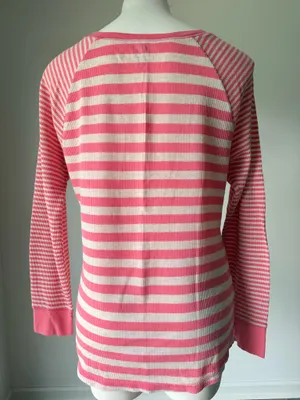 Old Navy Classic Y2K Waffle Knit Long Sleeve Top thumbnail 4