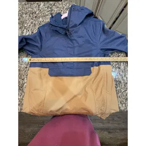 The North Face Dryvent Jean Mustard Hooded Pullover Windbreaker Jacket thumbnail 6