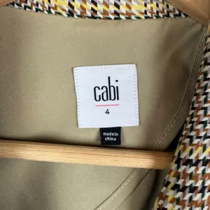 Cabi Pastime Plaid Blazer Jacket Size 4 Academia Career Business Fall‎ Preppy thumbnail 5