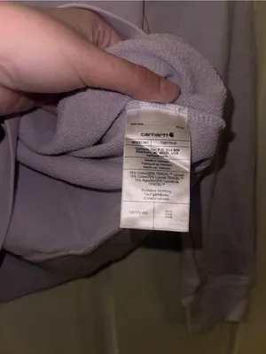 Carhartt Lavender Crewneck Sweatshirt thumbnail 4