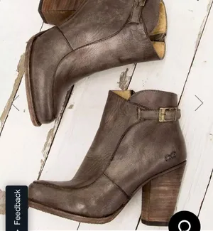 Super Cute Isla Brown Driftwood Boots - Sz 8 thumbnail 1