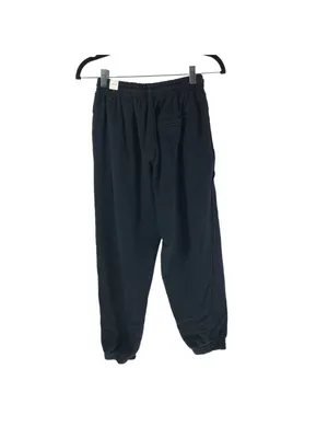 Aerie Womens Hi-Rise Black Jogger Sweatpants Drawstring Pockets Size M thumbnail 2