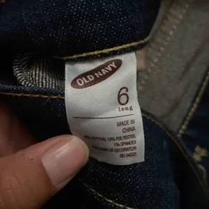 Old Navy Medium Wash The Diva Straight Leg Jeans NWOT Size 6 Long thumbnail 6