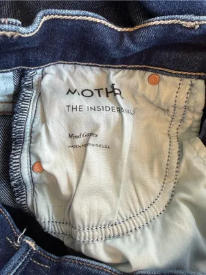 Mother The Insider Ankle Jeans in Mind Games Cropped Slim Bootcut Size 25 thumbnail 6