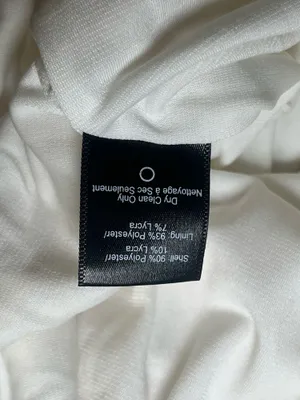 Dress The Population Sandra Textured Knit Body-Con Ivory Dress Size Small thumbnail 7