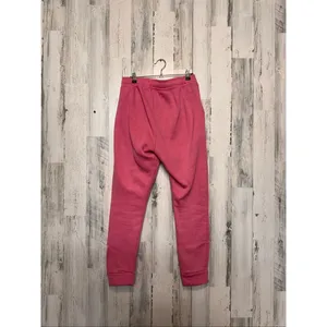 Champion Pink Fleece Jogger Sweatpants Women's Medium thumbnail 3