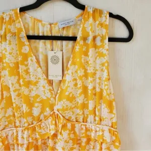 Ramy Brook Merida Yellow and White Floral‎ Dress size 0 thumbnail 13