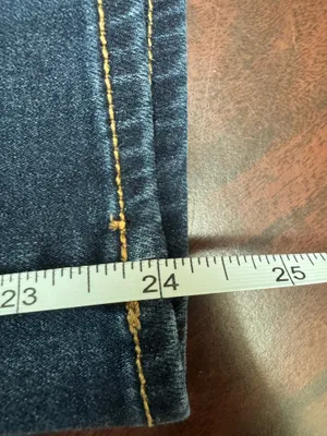 American Eagle Super Stretch Artist Crop Size 14 Dark Wash Jeans thumbnail 7