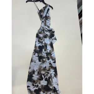 Bec + Bridge Sz 2 Brown Abstract One Shoulder Mesh Dress size 2 thumbnail 5