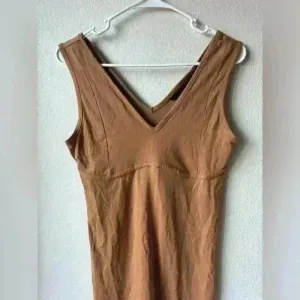 Vero Moda‎ NWT Women’s Short Sleeveless Brown Dress Size S thumbnail 4