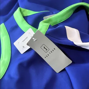 PGA Tour NWT Women's Grand Slam Colorblock Sleeveless Flounce Golf Dress Lime Cobalt thumbnail 10
