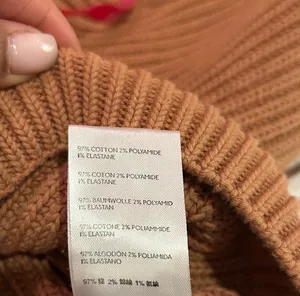 Free People Women's Brown Ribbed Cropped Sweater thumbnail 7