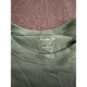 Old Navy Active Women's Teal Seamless Long Sleeve Cropped Athletic Top Sz L thumbnail 5