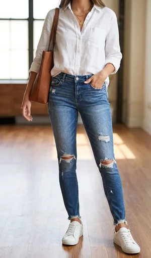 NWOT BKE Stella Slim Fit Low Rise Ankle Skinny Distressed Jeans 34. Inseam 28in thumbnail 1