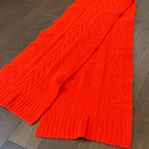J. Crew Red Knit Scarf - C22-005 thumbnail 2