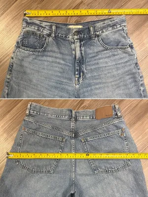 Madewell Superwide-Leg Jeans 29 Billings Wash Airy Denim $148 thumbnail 7