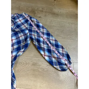 NWOT Gymboree Womens Matching Family Plaid Twill Tiered‎ Dress cotton size L thumbnail 9