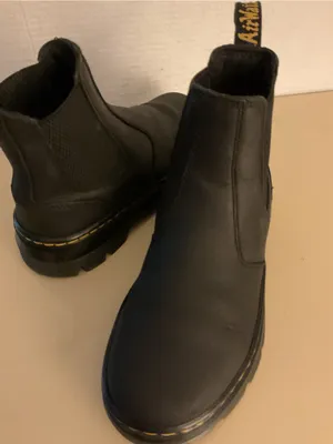 Dr. Martens women Black Chelsea Combat Embury boots US 5 thumbnail 9