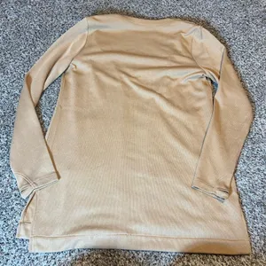 Duluth Trading Co Long Sleeve Open‎ Front Cardigan Sweater Tan M thumbnail 5