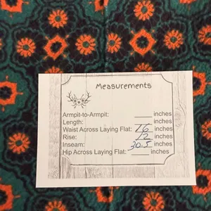 Maeve Anthropologie The Margot patterned kick flare geometric pants SZ S #2538 thumbnail 12