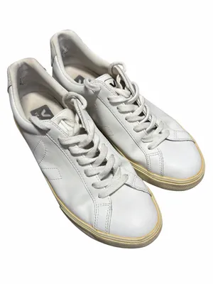 Veja‎ Esplar White Leather Sneakers Size 9 thumbnail 2