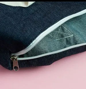 Nordstrom Private Party ‘Meet Me At The Barre’ Denim Gym Bag thumbnail 5