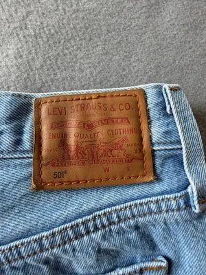 Levis Women's 501 Quiet Riot Hi Rise Shorts Size 31 #260187 thumbnail 10