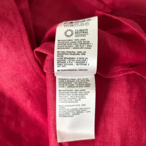 NEW Reformation Ciro One Shoulder Mini Dress 100% Linen Lipstick Red Size 4 thumbnail 7