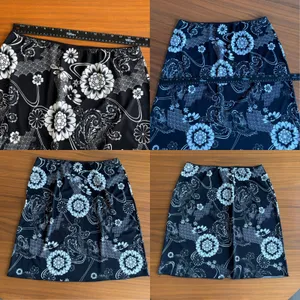 90s Vintage Rag Midi Skirt XL Floral Grunge Fairy Whimsigoth Y2K Ren Faire Beach thumbnail 4