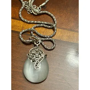 Necklace with earrings set fashion jewlery thumbnail 2